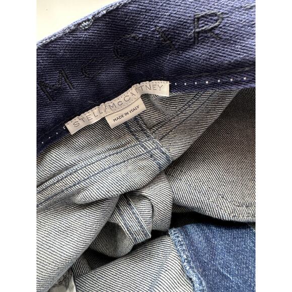 Stella McCartney Star Appliqué Jeans Blue Women’s US 28 Straight - Picture 10 of 16